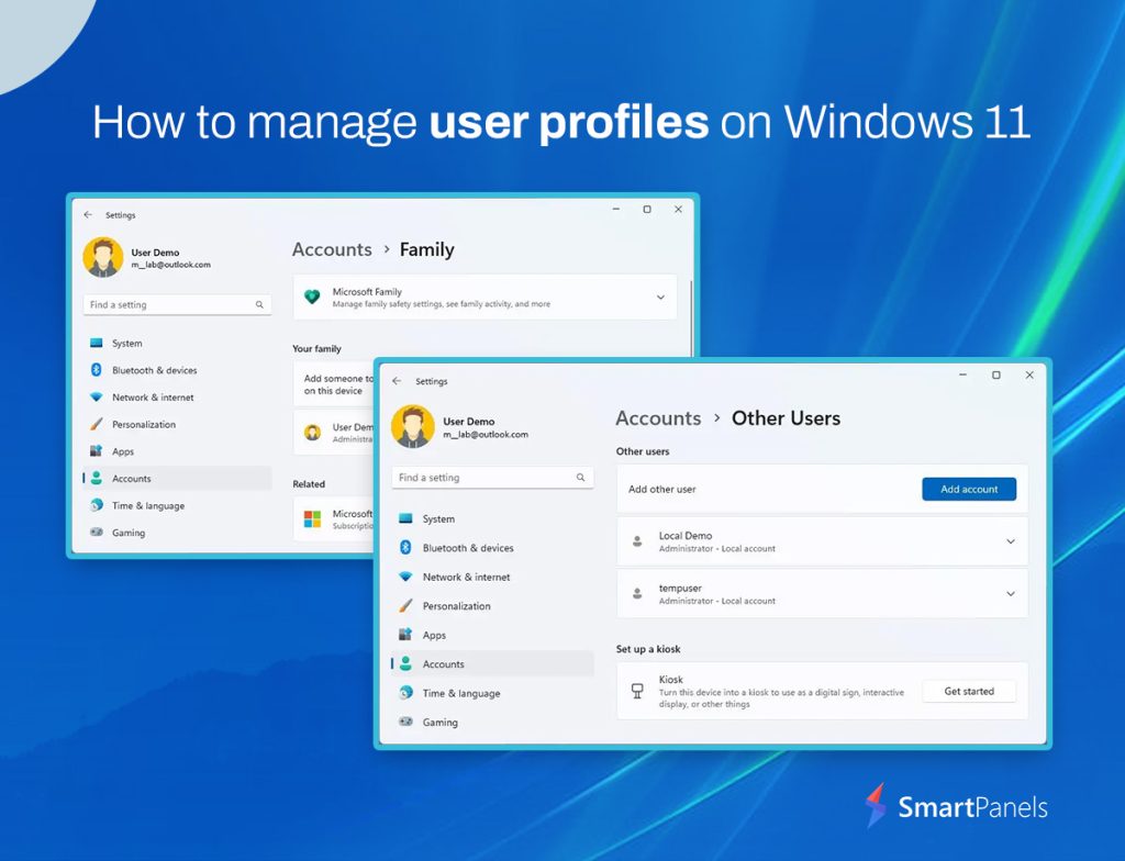 User File Windows 11 How to manage user profiles on Windows 11 - Useful Guide - SmartPanels