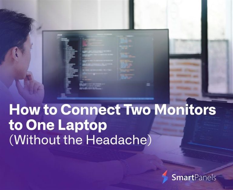 How to Connect Two Monitors to One Laptop